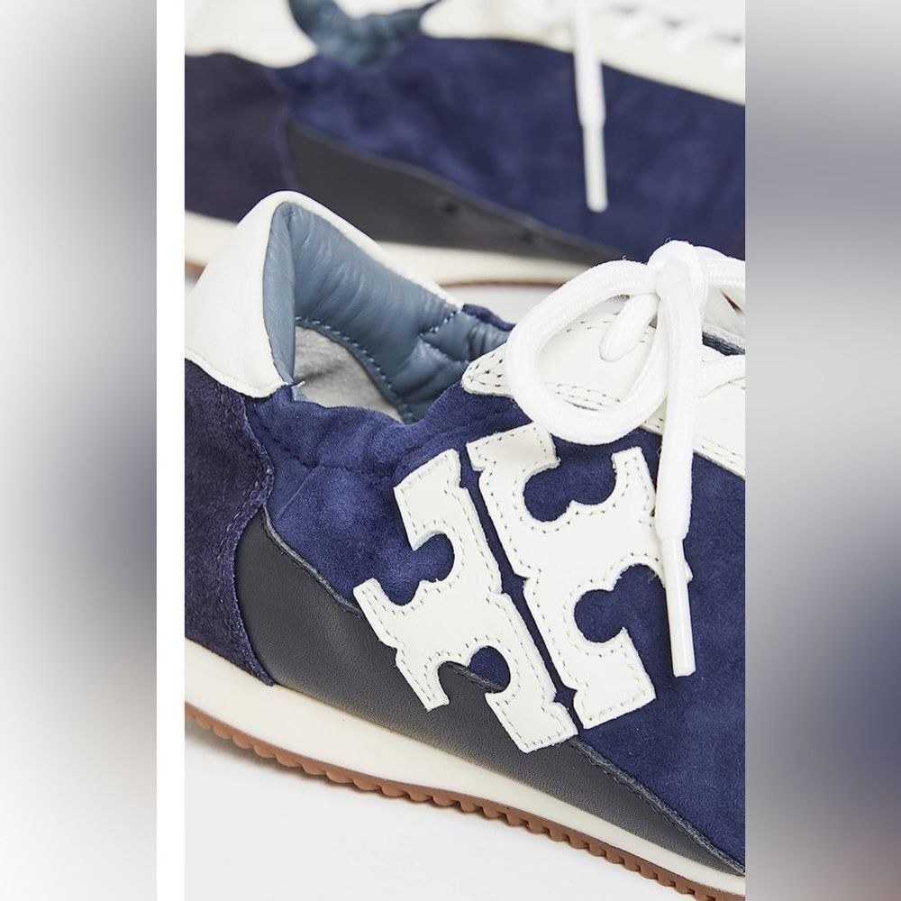 LAST CHANCE TORY BURCH suede sneaker - Picture 11 of 13